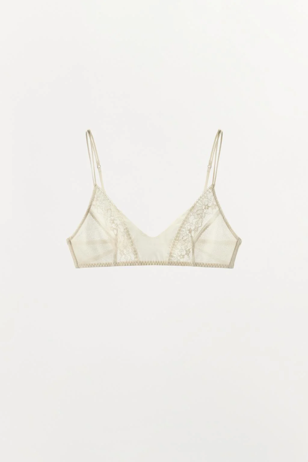 LACE TRIANGLE BRA