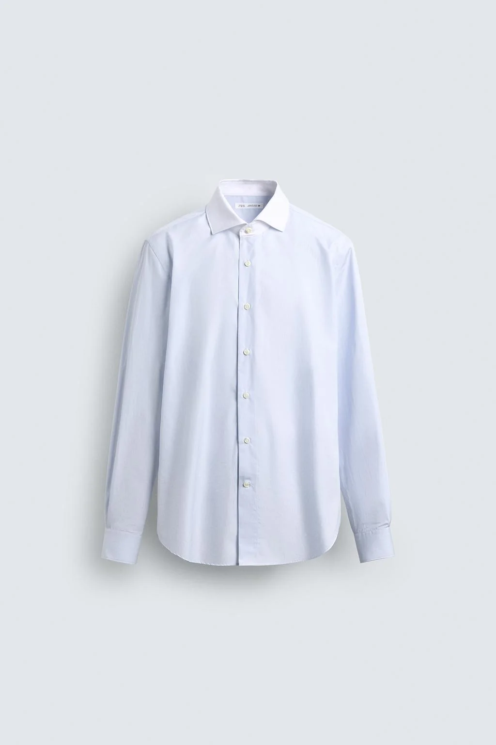 SLIM FIT SHIRT WITH CONTRAST COLLAR