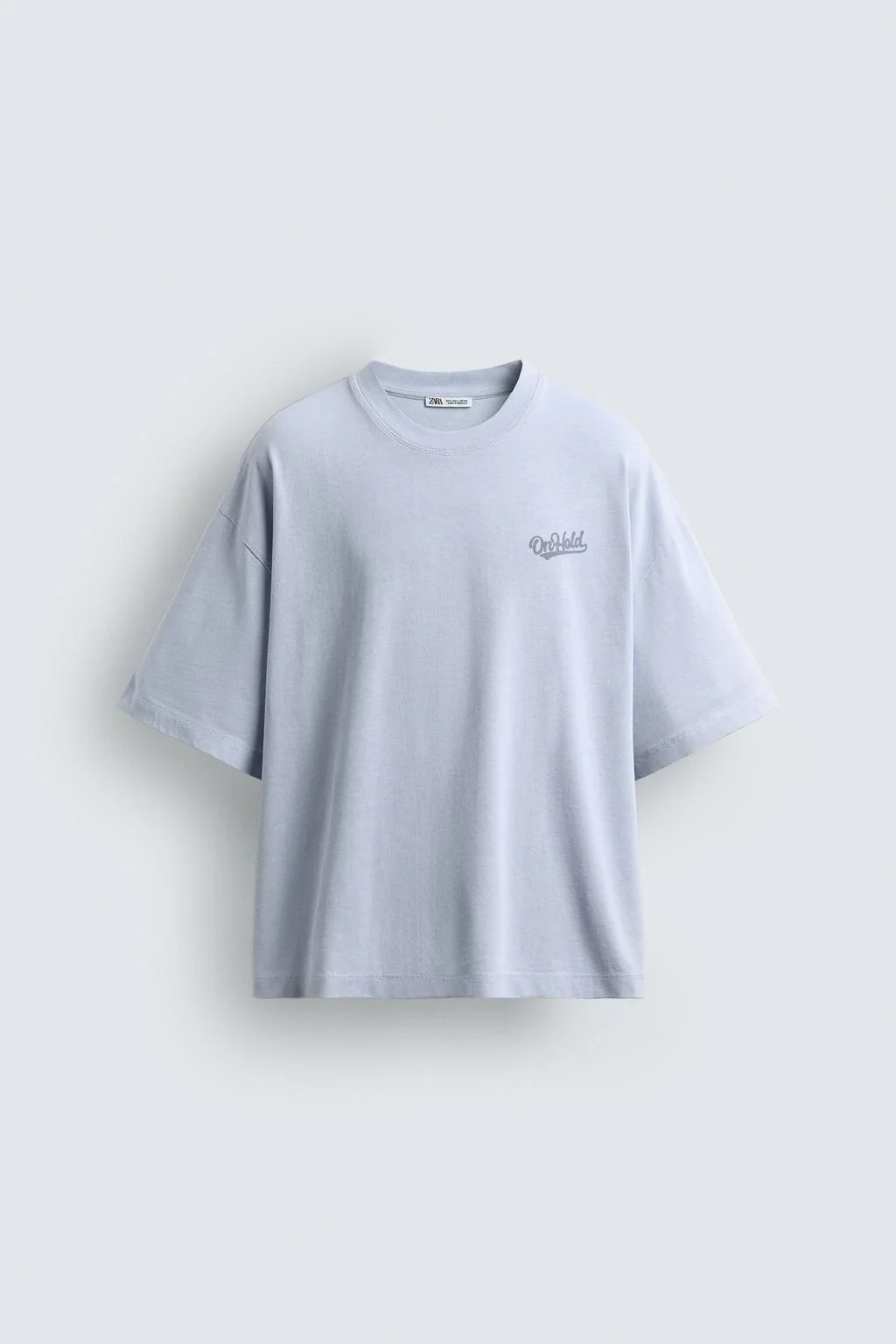 BOXY FIT T-SHIRT WITH CONTRAST PATCHES