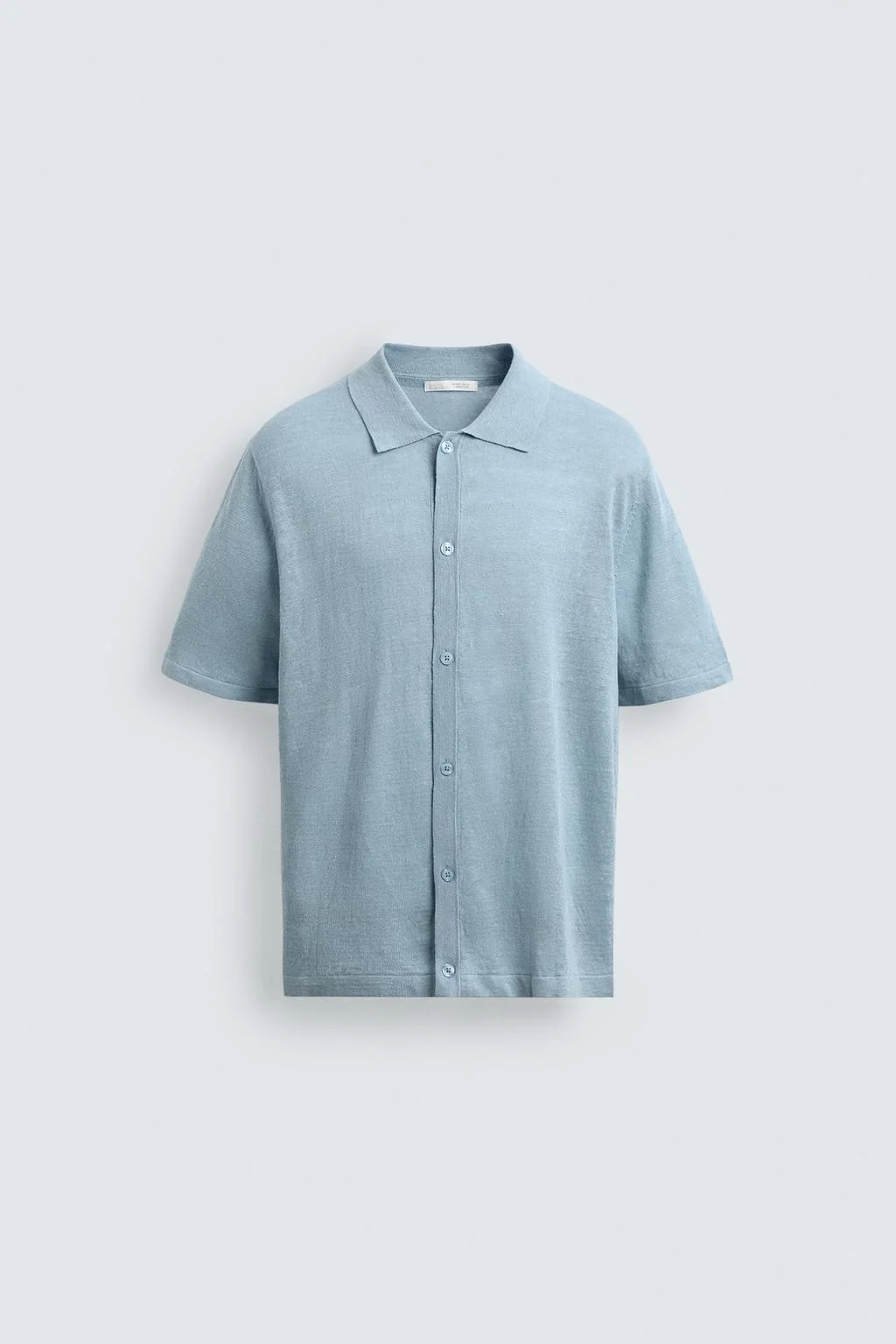 100% LINEN KNIT SHIRT