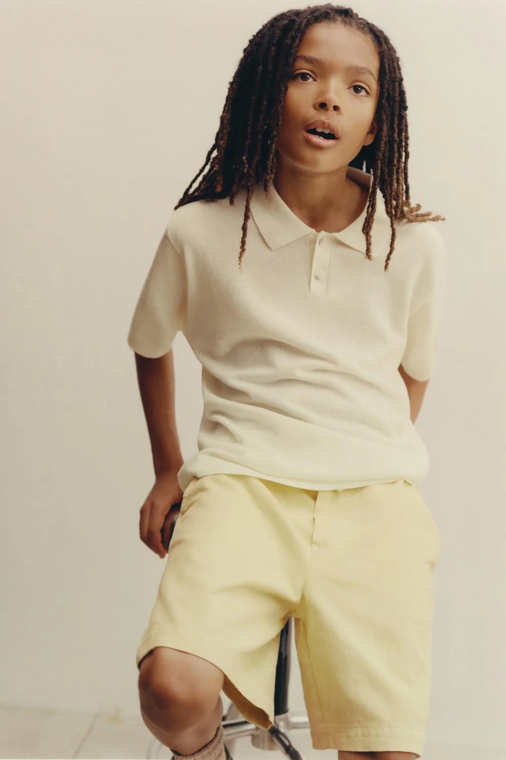 Простая текстурированная поло