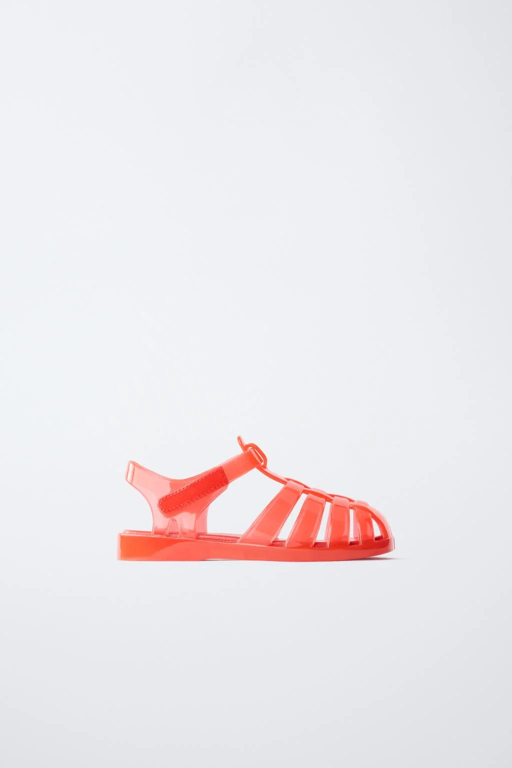 RUBBERISED CAGE SANDALS