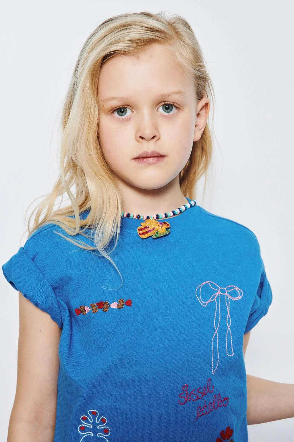 Вышитая футболка sissel edelbo x Zara kids — СПЕЦИАЛЬНОЕ ИЗДАНИЕ