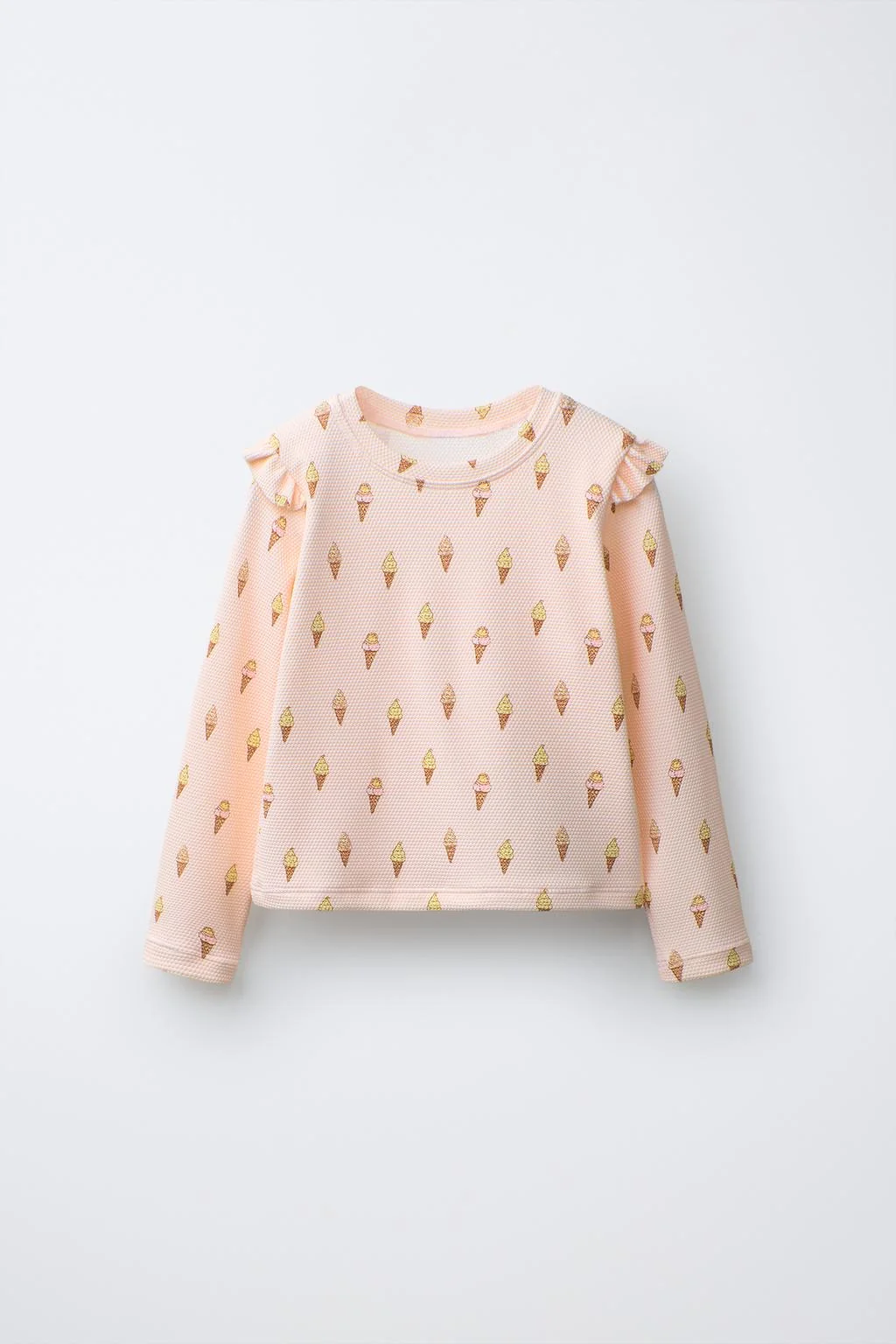 1-6 YEARS/ ICE CREAM PRINT RASH GUARD