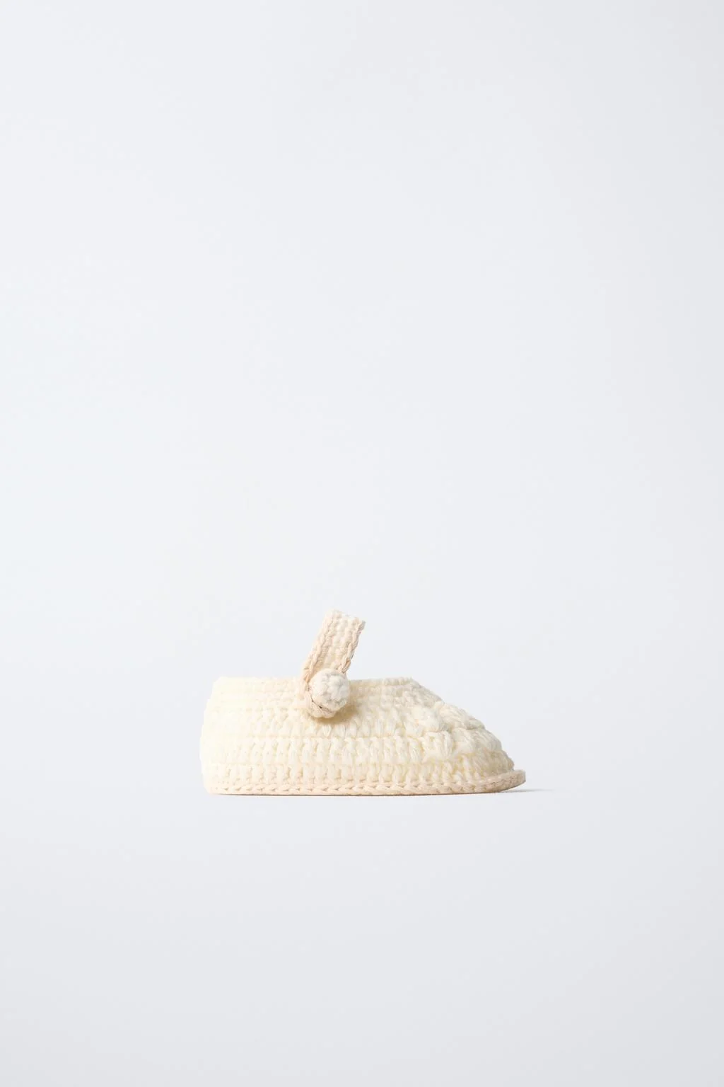 Объёмные трикотажные ботильоны — 0-1 месяца | 56 см