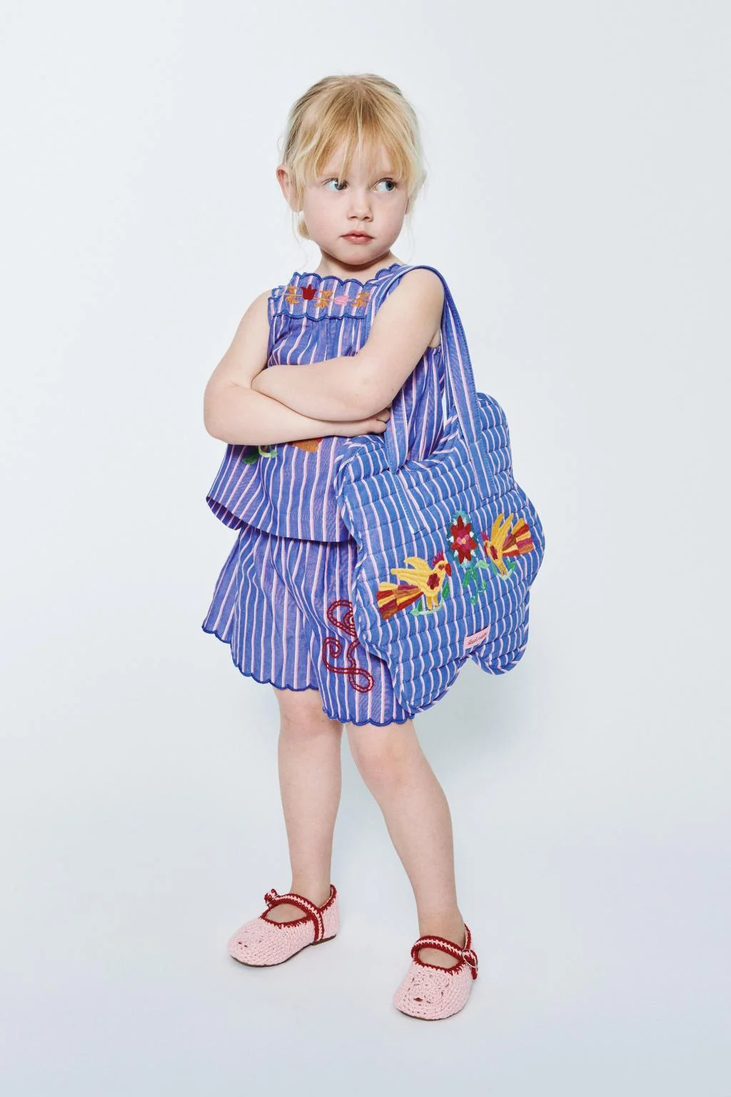 Sissel edelbo x Zara kids полосатые бермуды