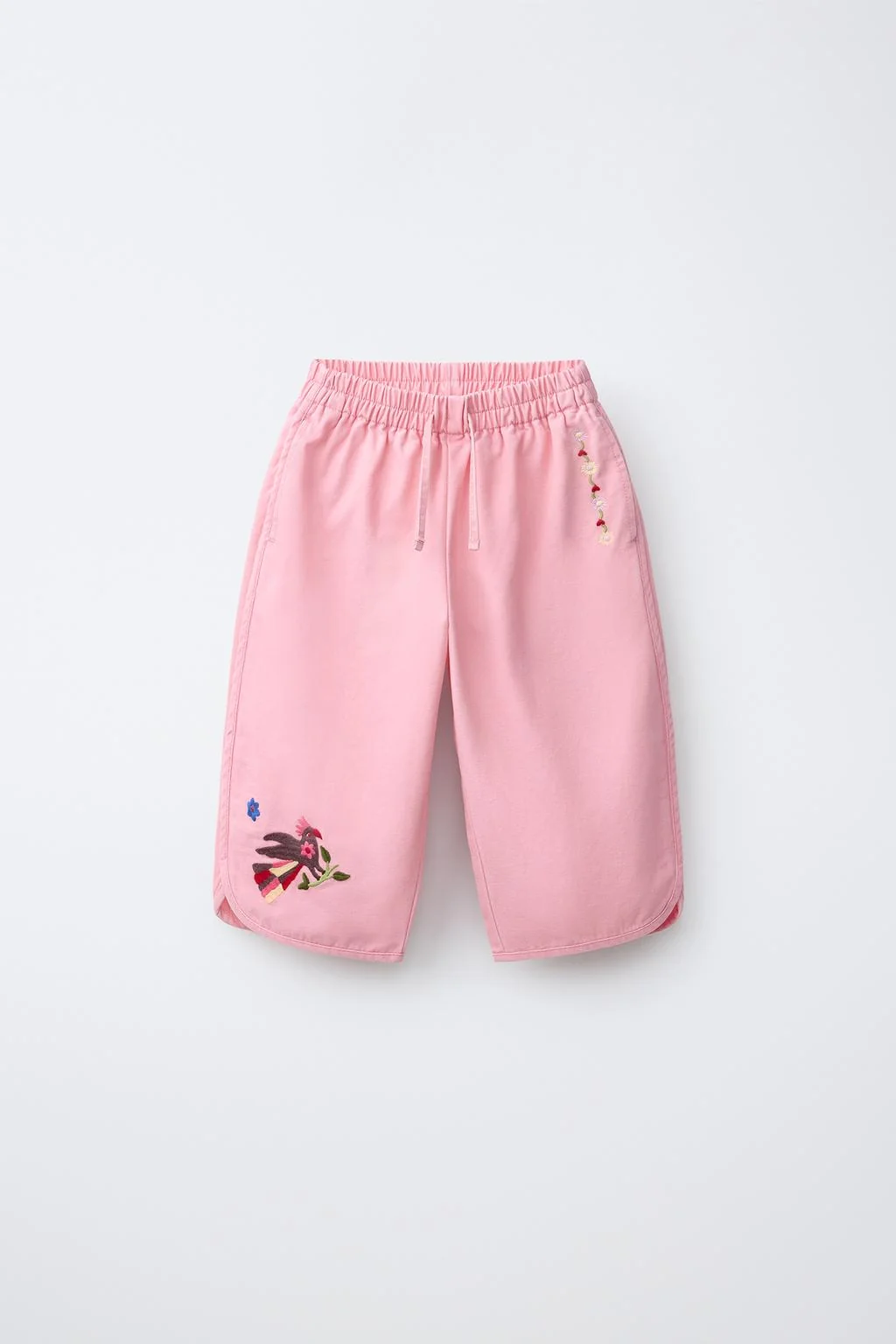 SISSEL EDELBO X ZARA KIDS EMBROIDERED BAGGY TROUSERS