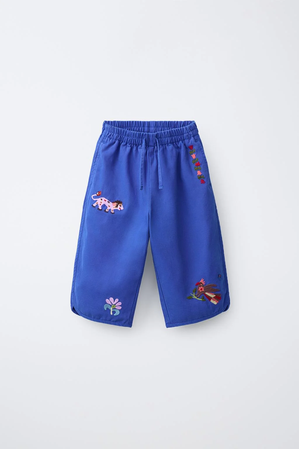 EMBROIDERED BAGGY TROUSERS SISSEL EDELBO X ZARA KIDS