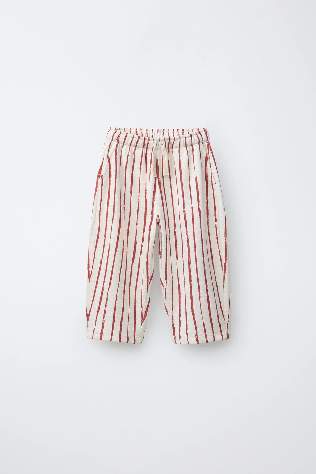 STRIPED BALLOON TROUSERS