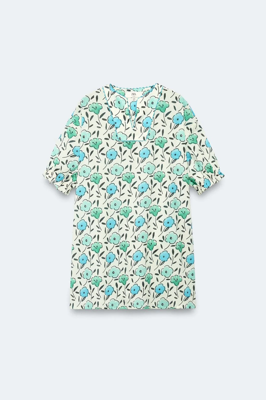 2-14 YEARS / LIMITED EDITION FLORAL PRINT KAFTAN DRESS