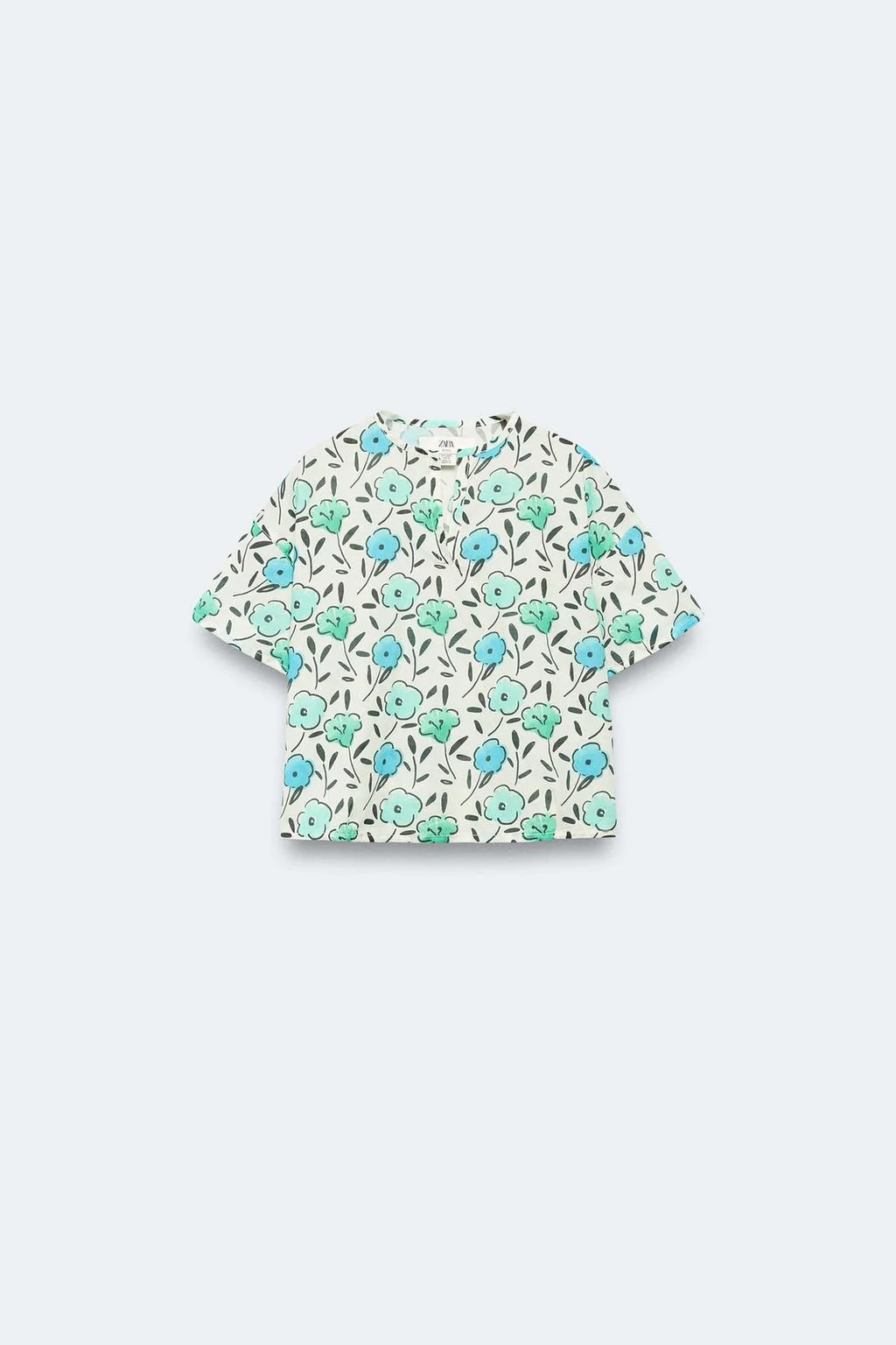 2-14 YEARS/ LIMITED EDITION FLORAL PRINT BLOUSE