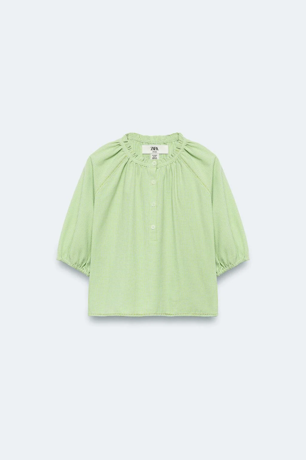 AGES 2-14 / LIMITED EDITION GINGHAM BLOUSE