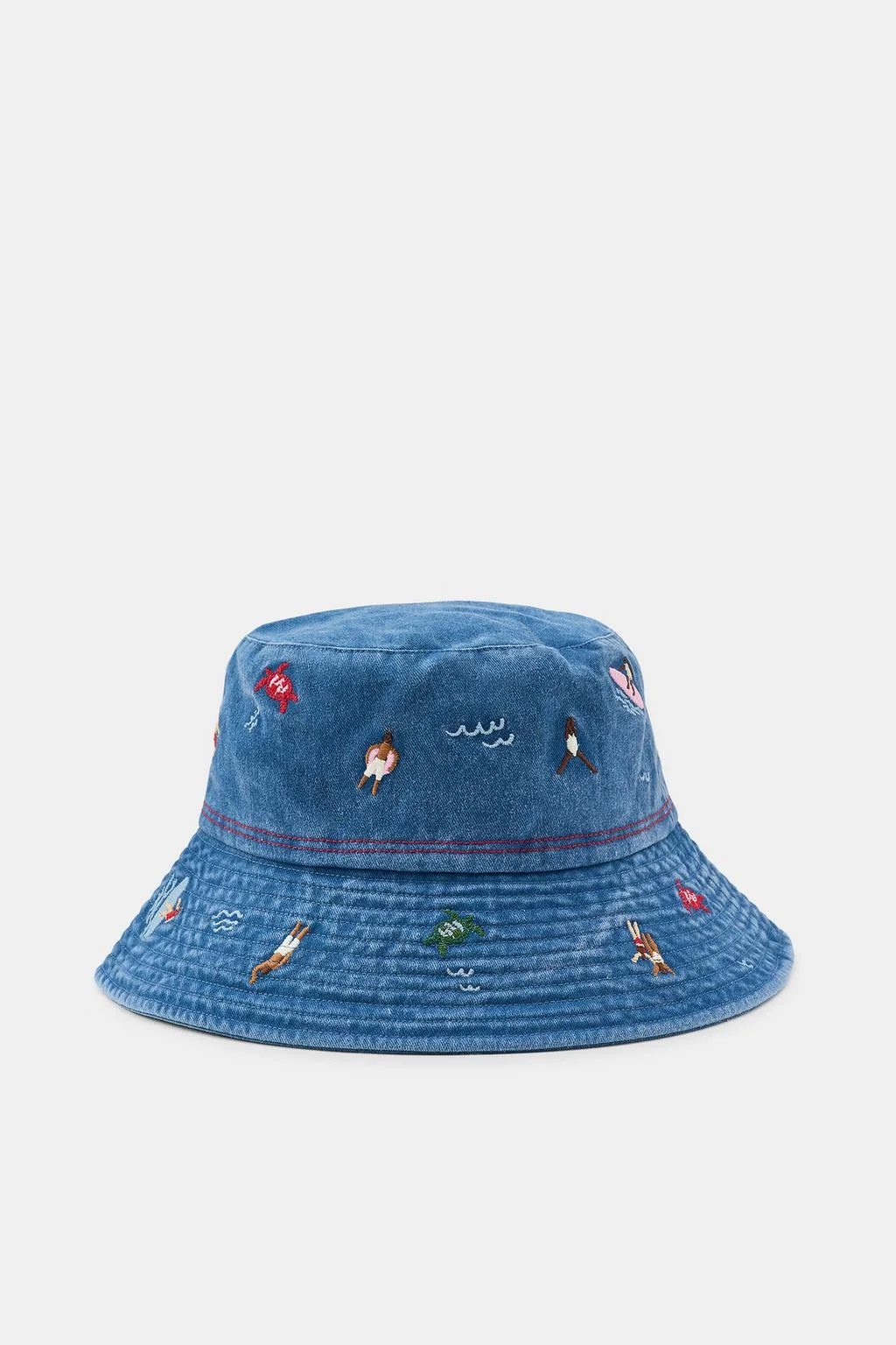 EMBROIDERED BUCKET HAT
