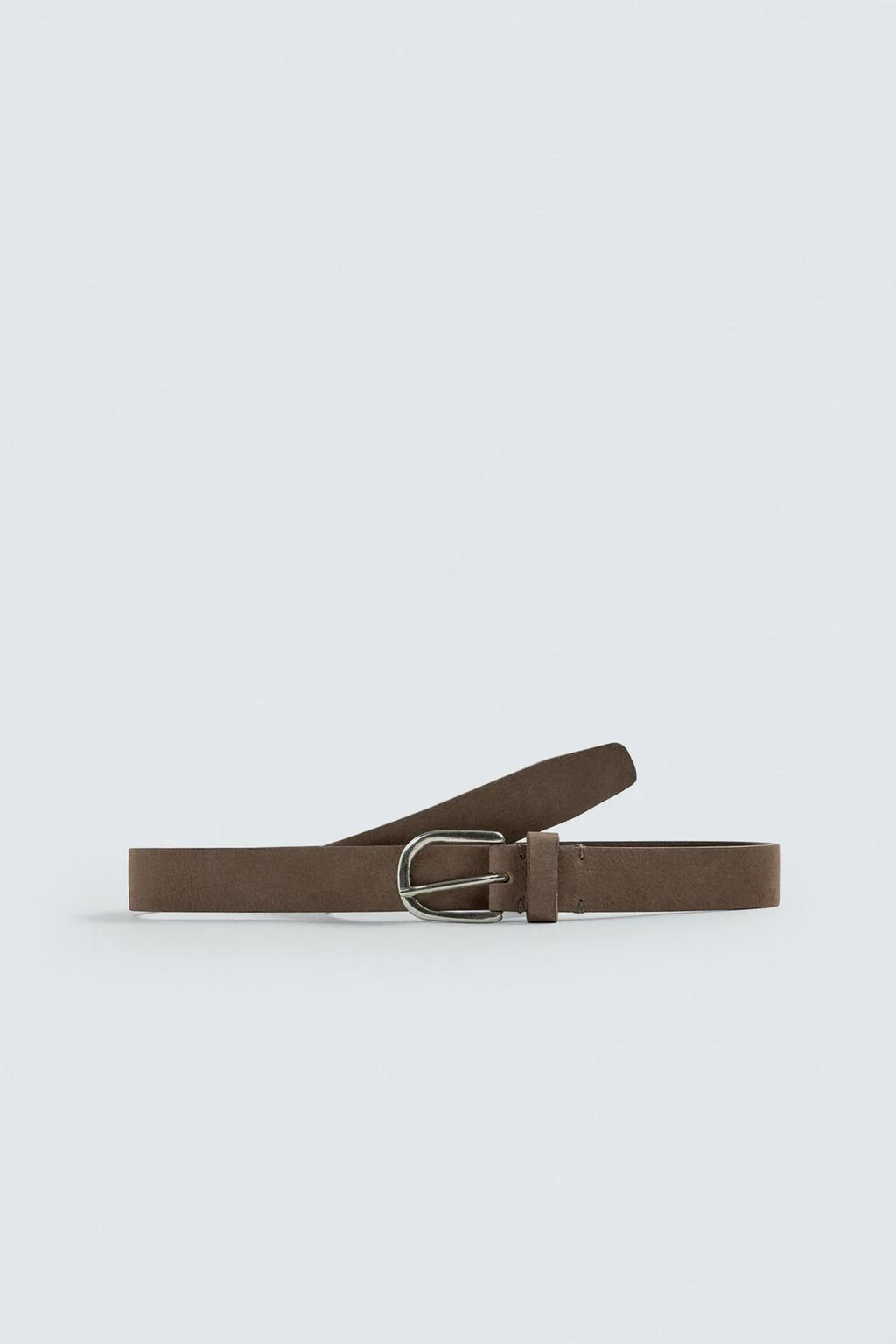 SPLIT SUEDE LEATHER BELT