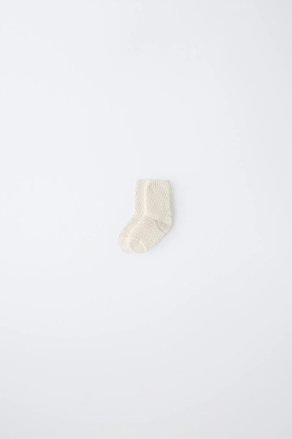 Носки из хлопка и шелка с текстурой — Аксессуары