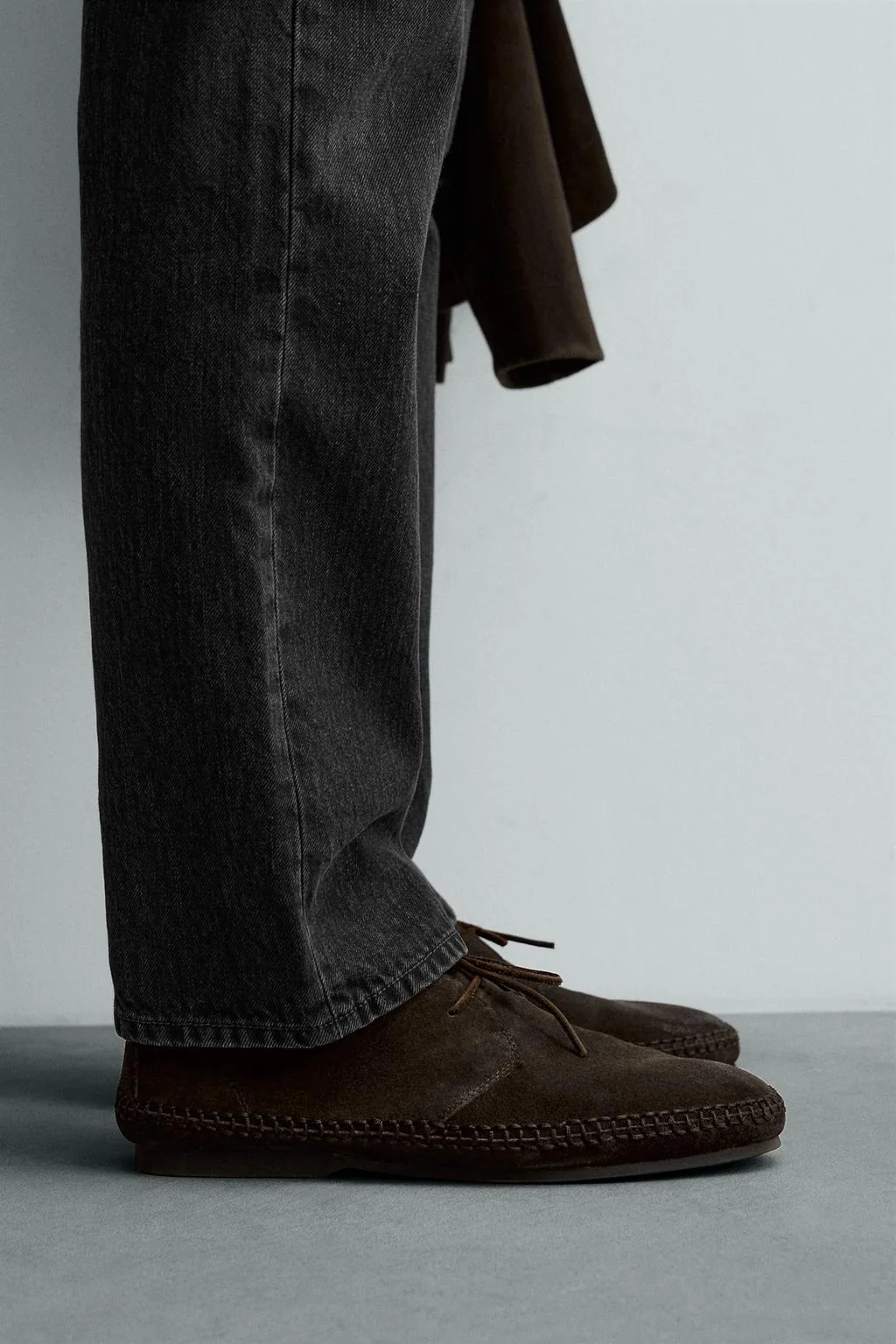 Кожаная обувь с подошвой VIBRAM® AARON LEVINE X ZARA