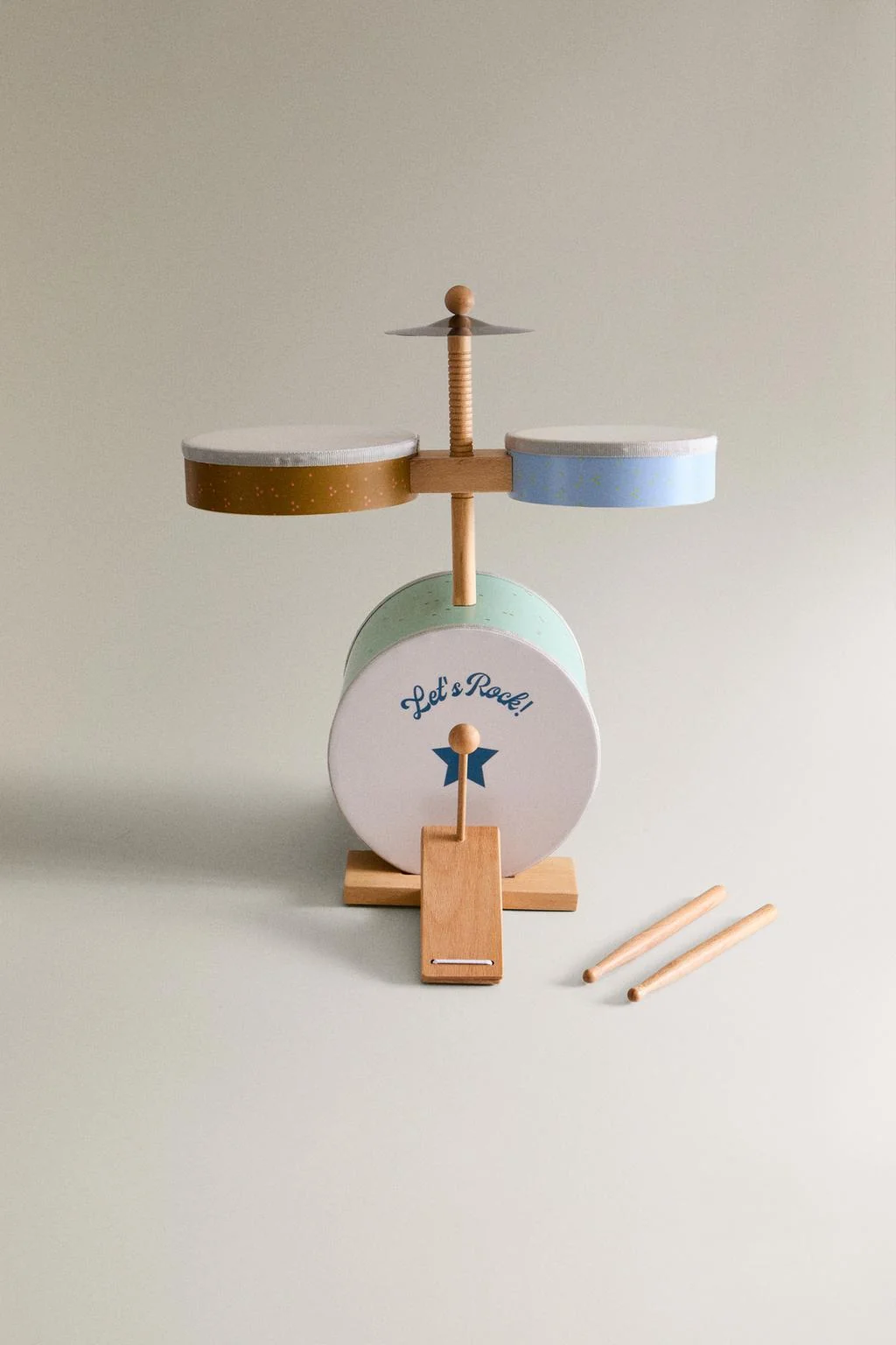 Детский набор деревянных барабанов
