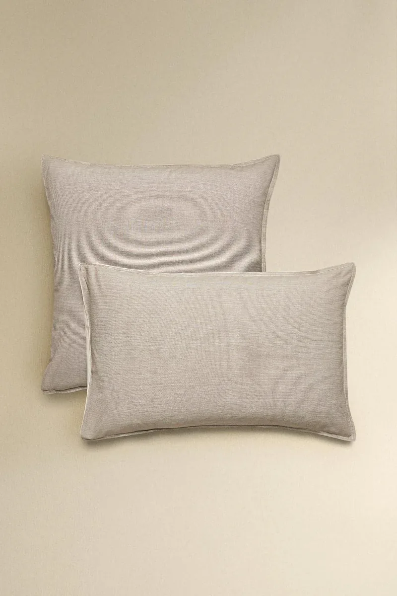 Реверсивная полосатая наволочка