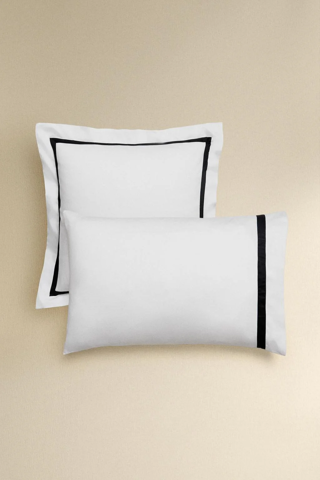 Сатиновая наволочка с окантовкой