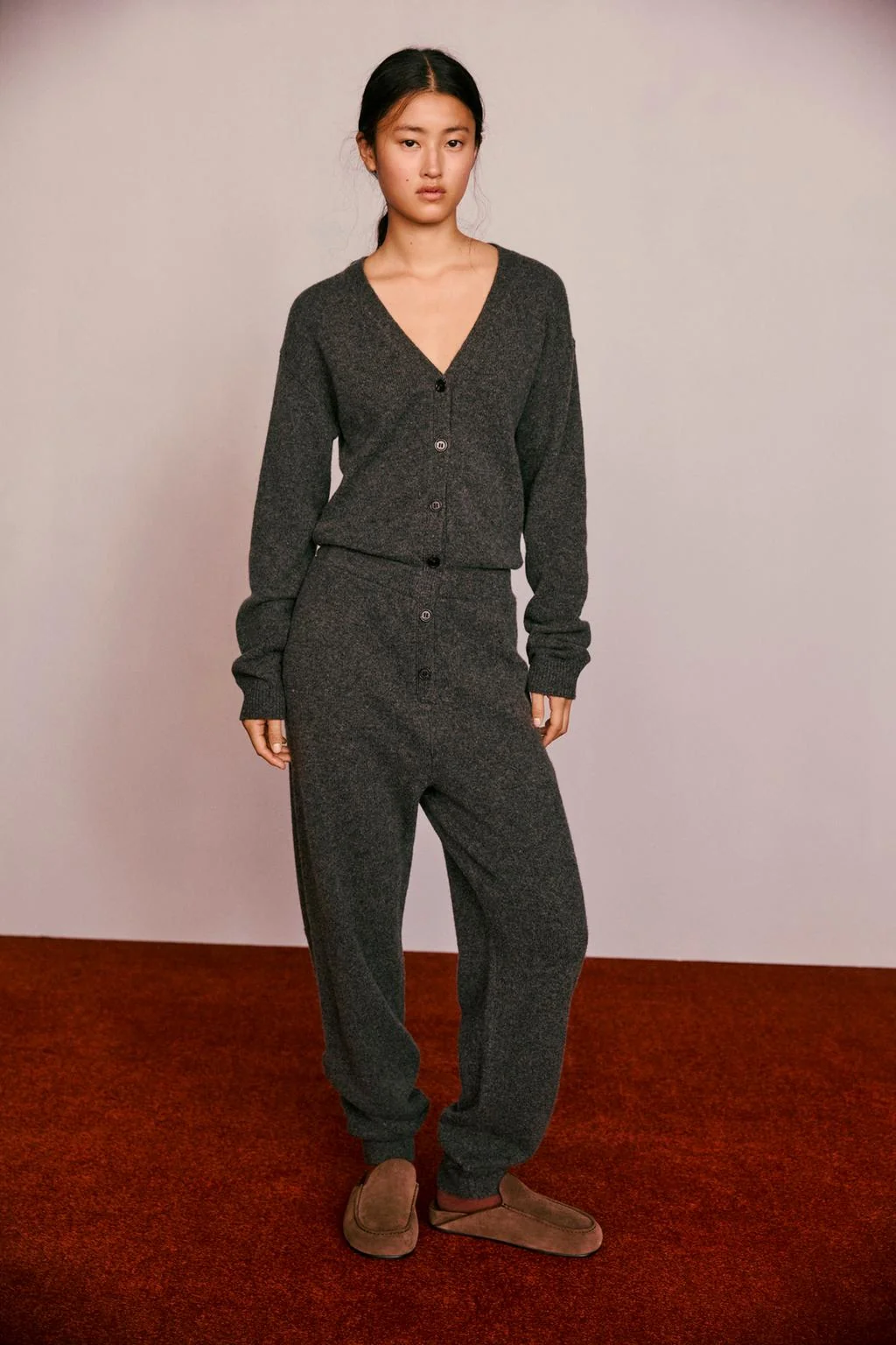 Комбинезон из смесовой шерсти, созданный CARAMEL LONDON X ZARA