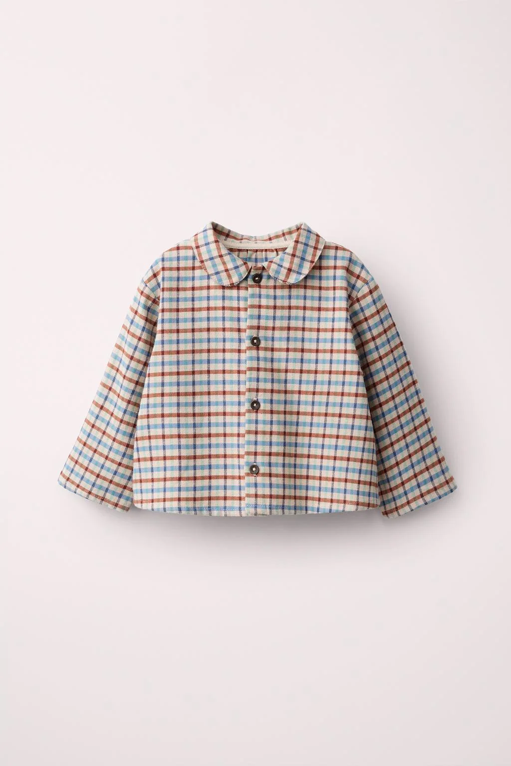 Рубашка в клетку, создана CARAMEL LONDON X ZARA