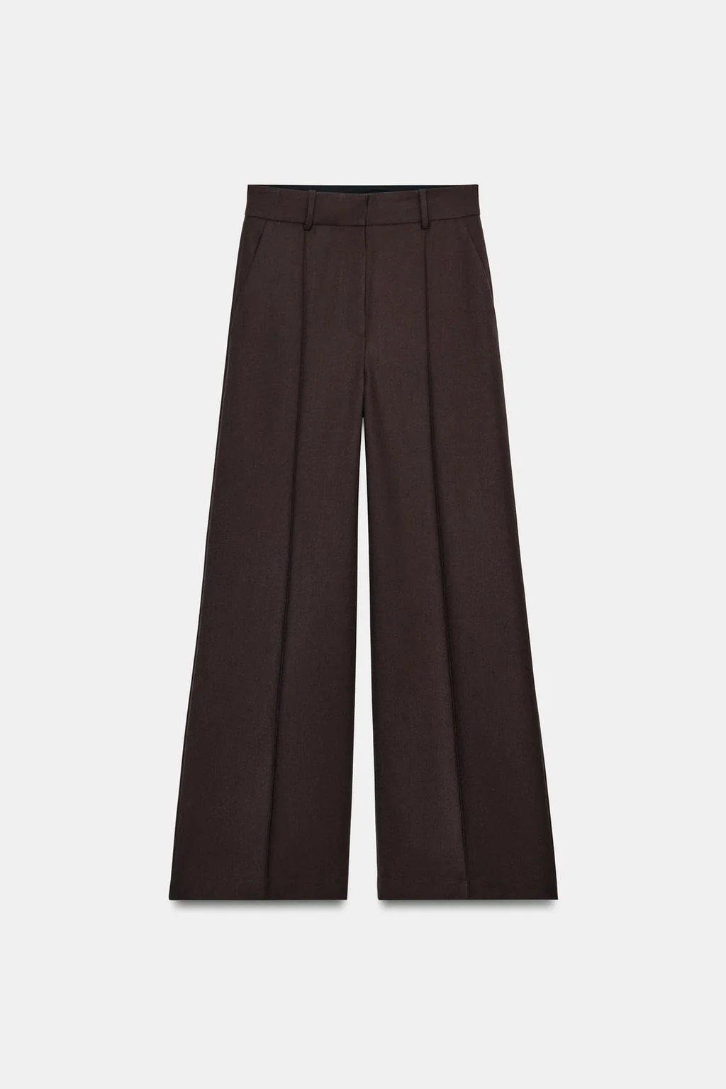 Минималистичные брюки с широкими штанинами ZW COLLECTION