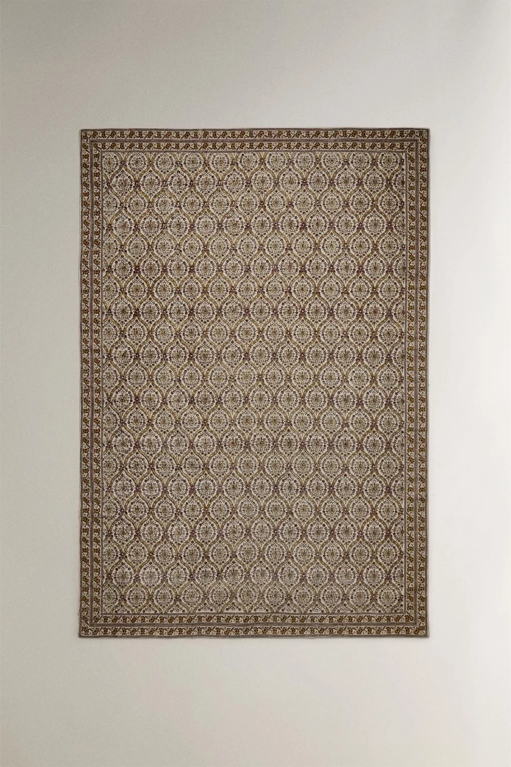 Хлопковый ковёр с принтом пейсли — Ковры