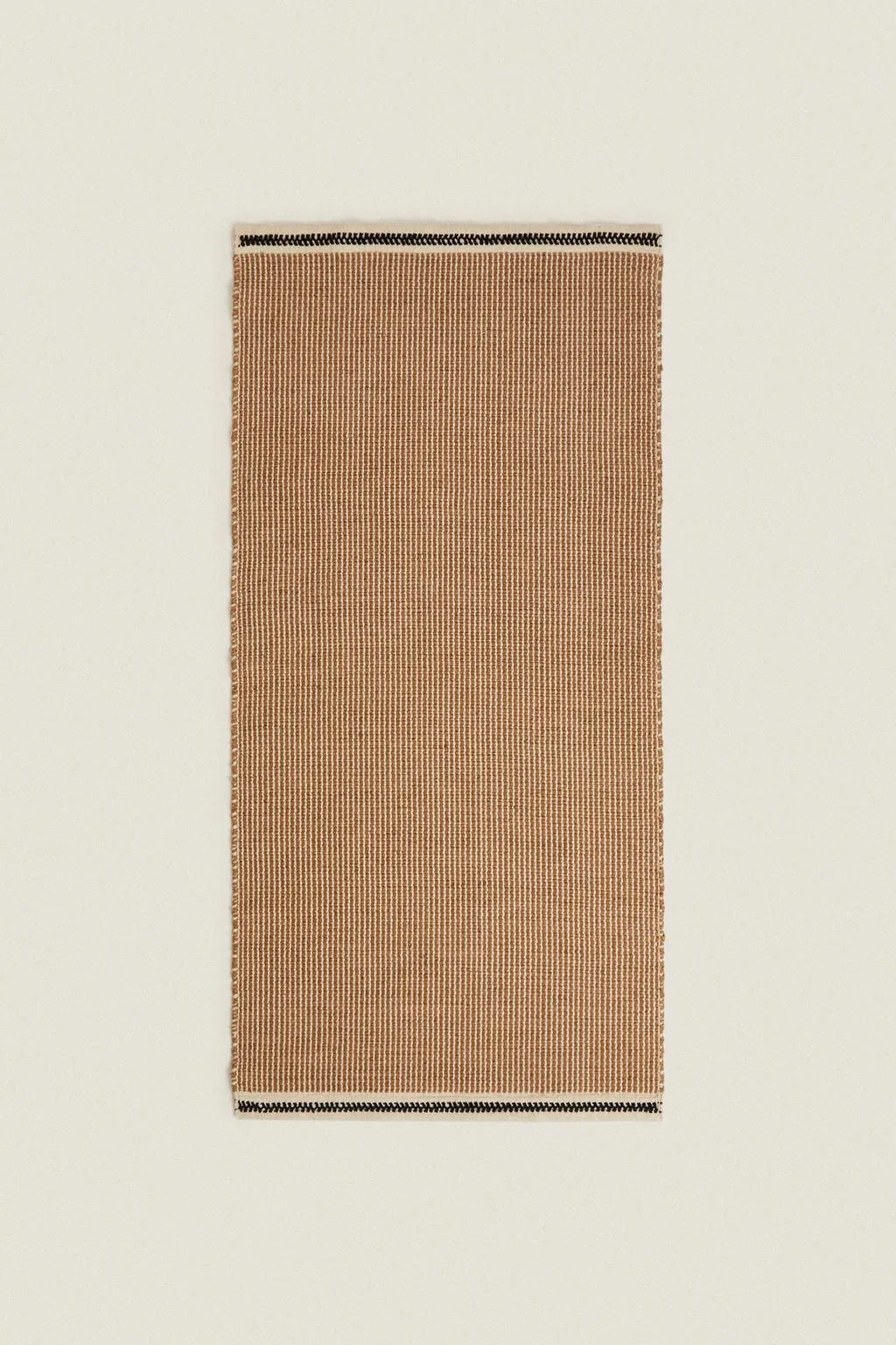 Полосатый джутовый ковёр — Ковры