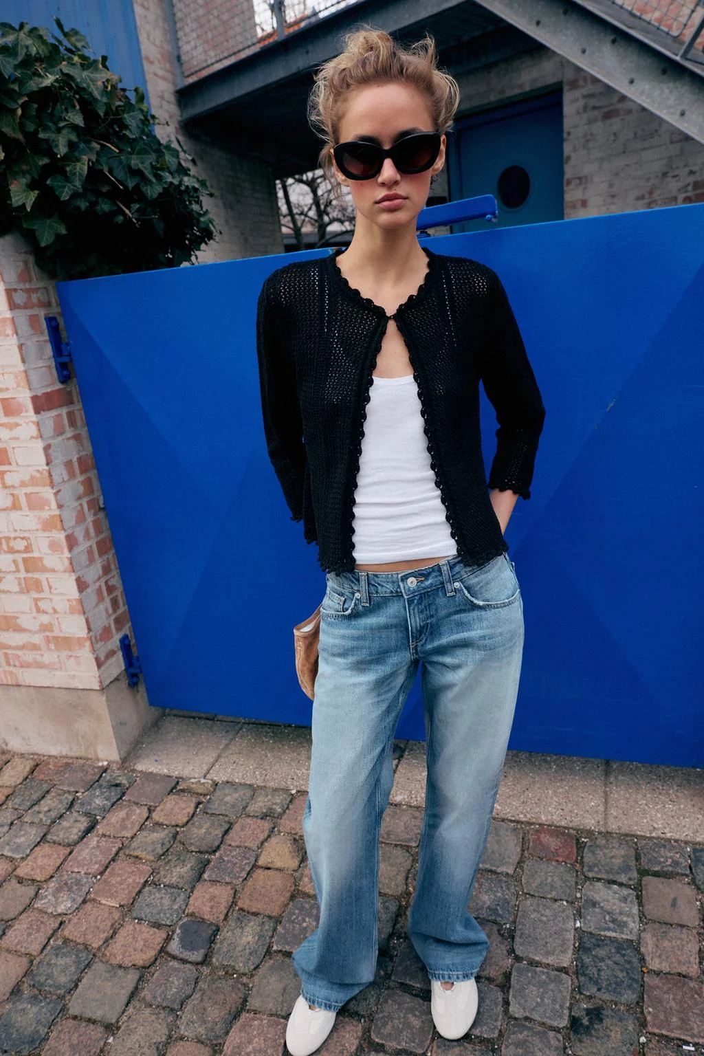 Трикотажный кардиган пойнтелле