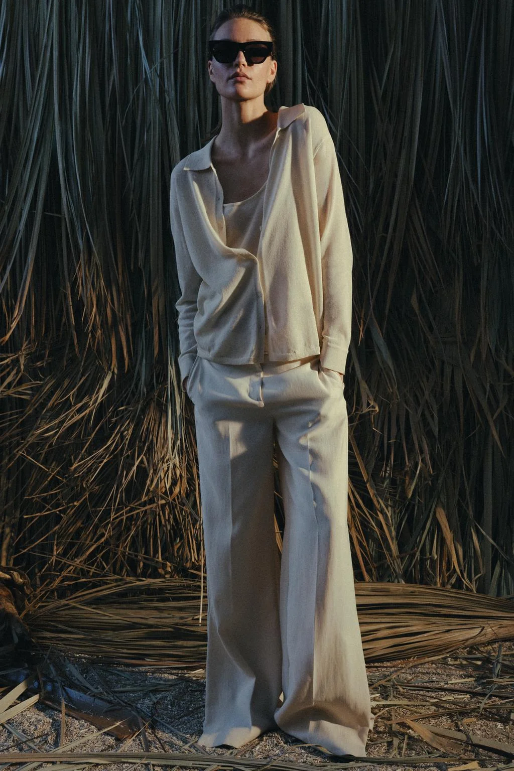 Поло-трикотажный кардиган с внутренней футболкой — Поло