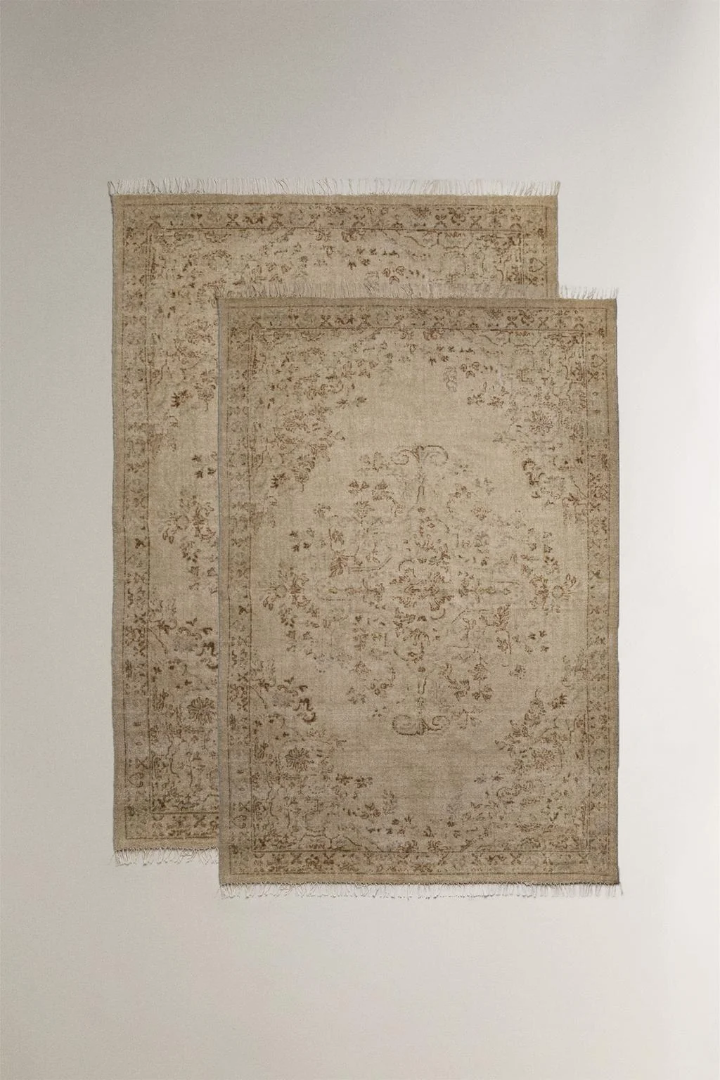 Шерстяной ковёр с цветочным принтом — Классические ковры