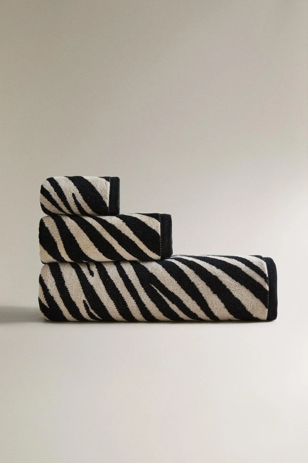 Полотенце для ванной с животным принтом из велюра