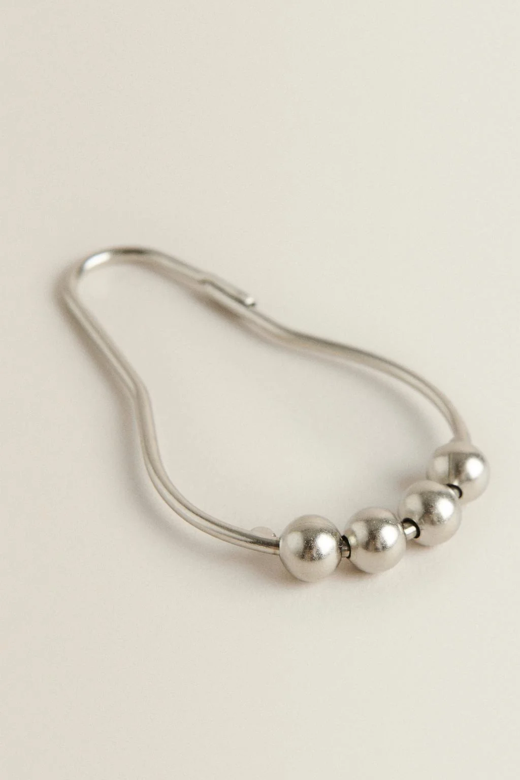 Набор металлических колец для шторы для душа (набор из 12) — Мусорные корзины и шторки для душа