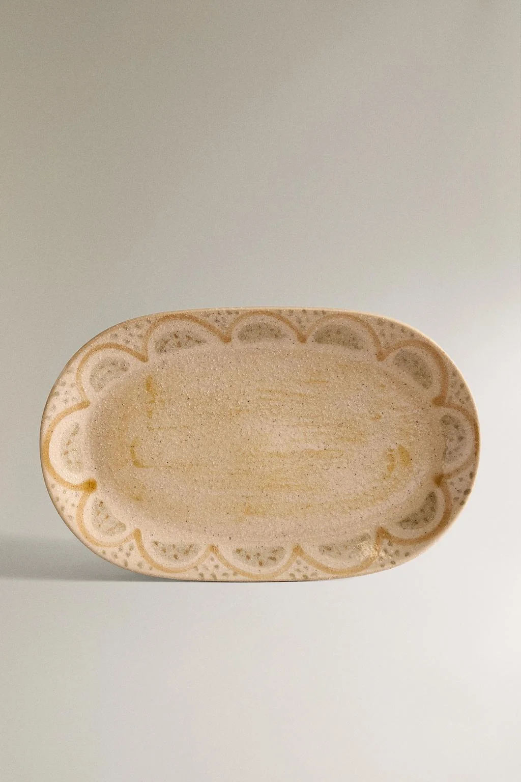 Терракотовый поднос для ванной