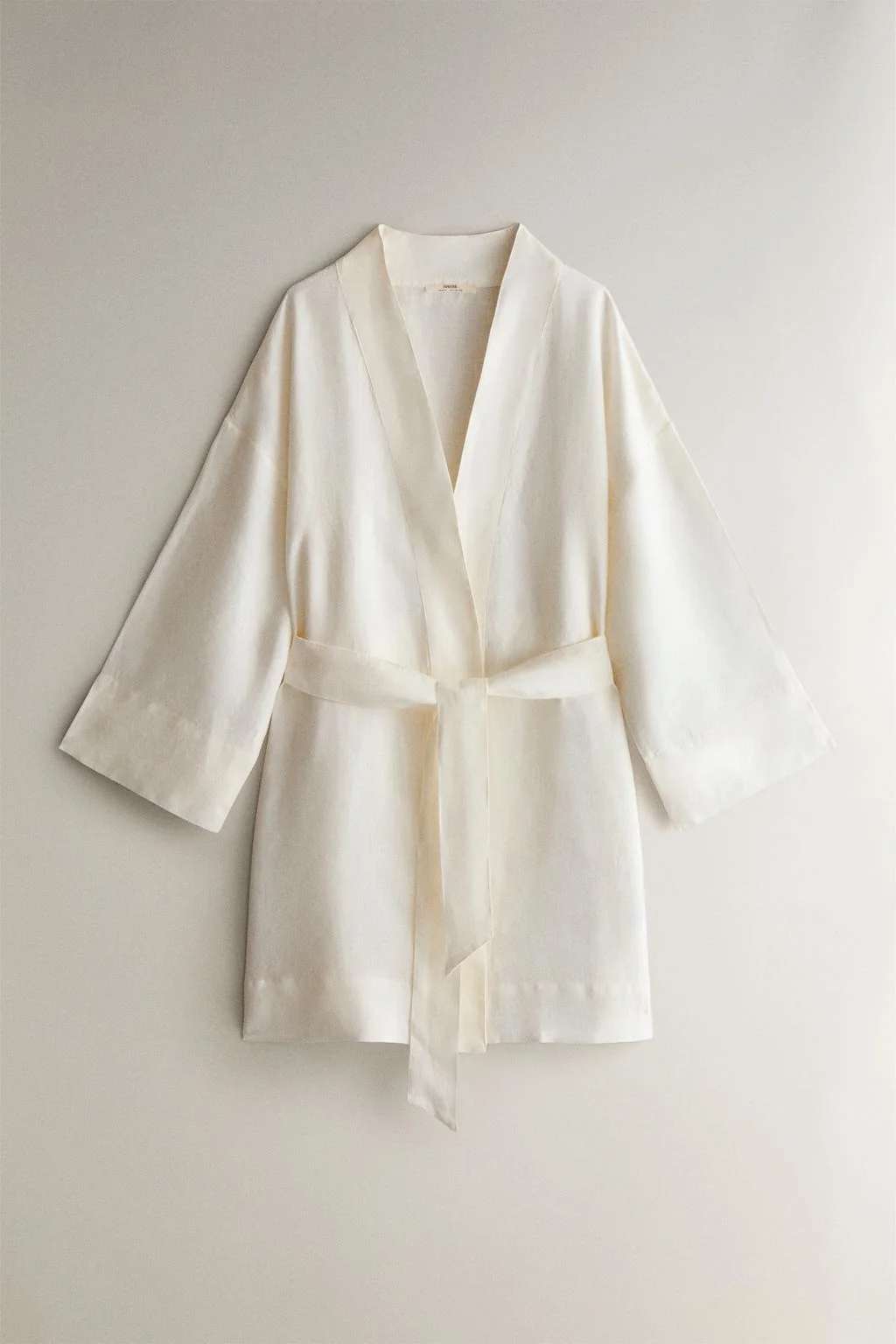 Льняной халат