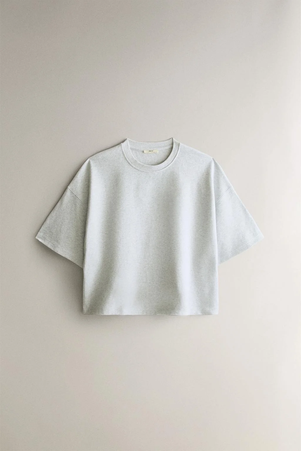 Хлопковая футболка с коротким рукавом