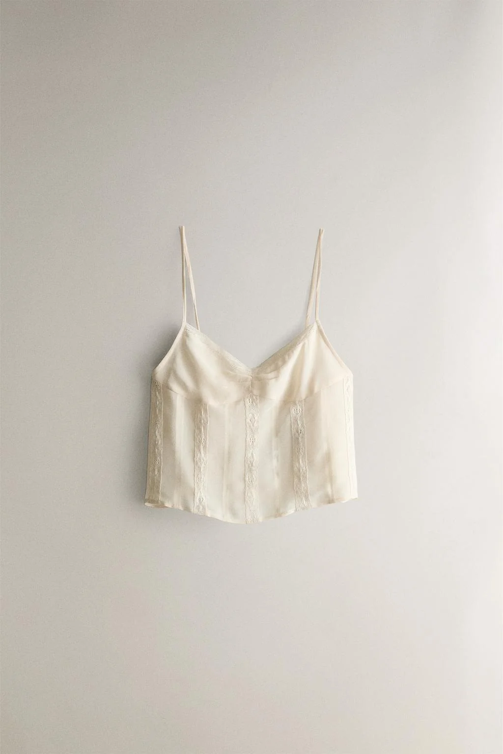 Кружевной хлопковый топ