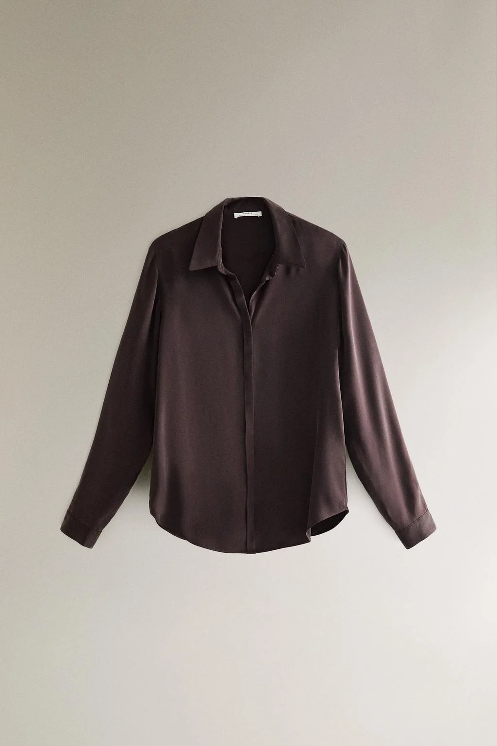 Шелковая рубашка