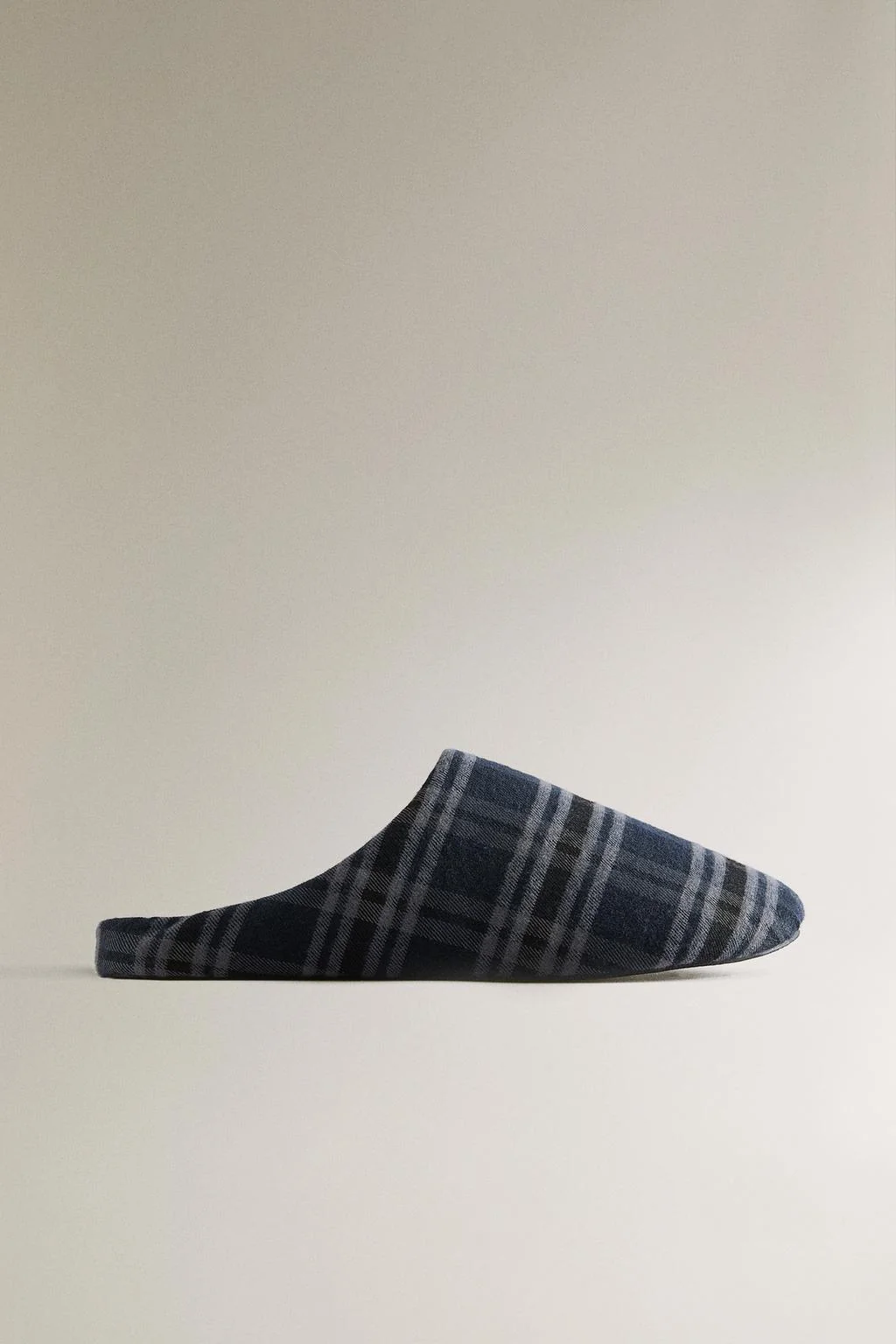 Мюли тапочки в клетку — Мужское