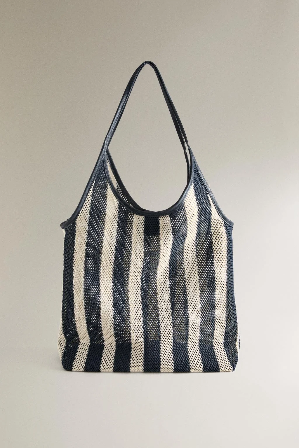 Полосатая шоппер-сумка