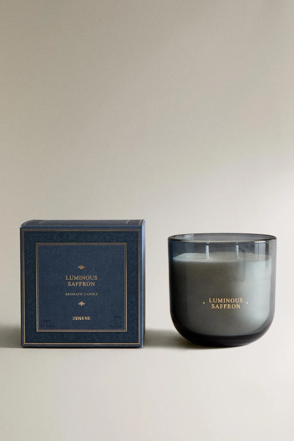 (400 г) Ароматическая свеча Светящийся шафран — Свечи