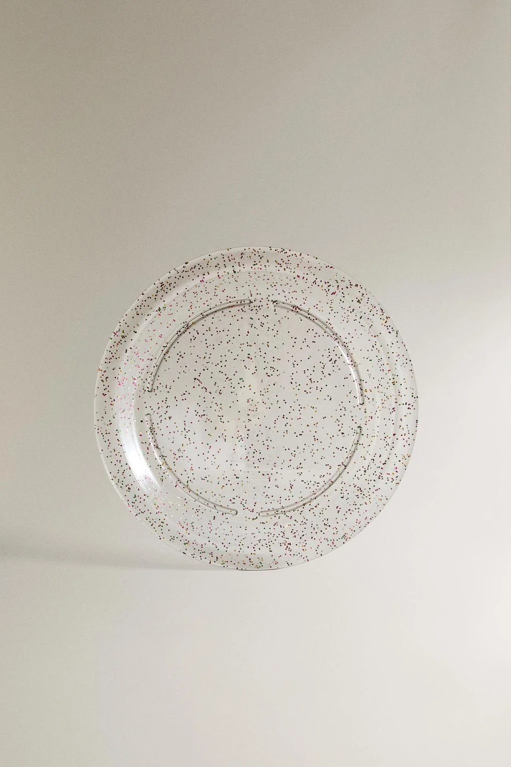 Детская тарелка tritan™ с блестками — Время праздника