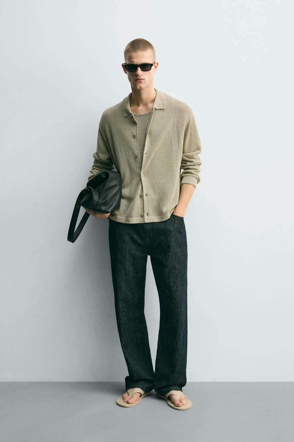 REGULAR FIT KNIT SHIRT