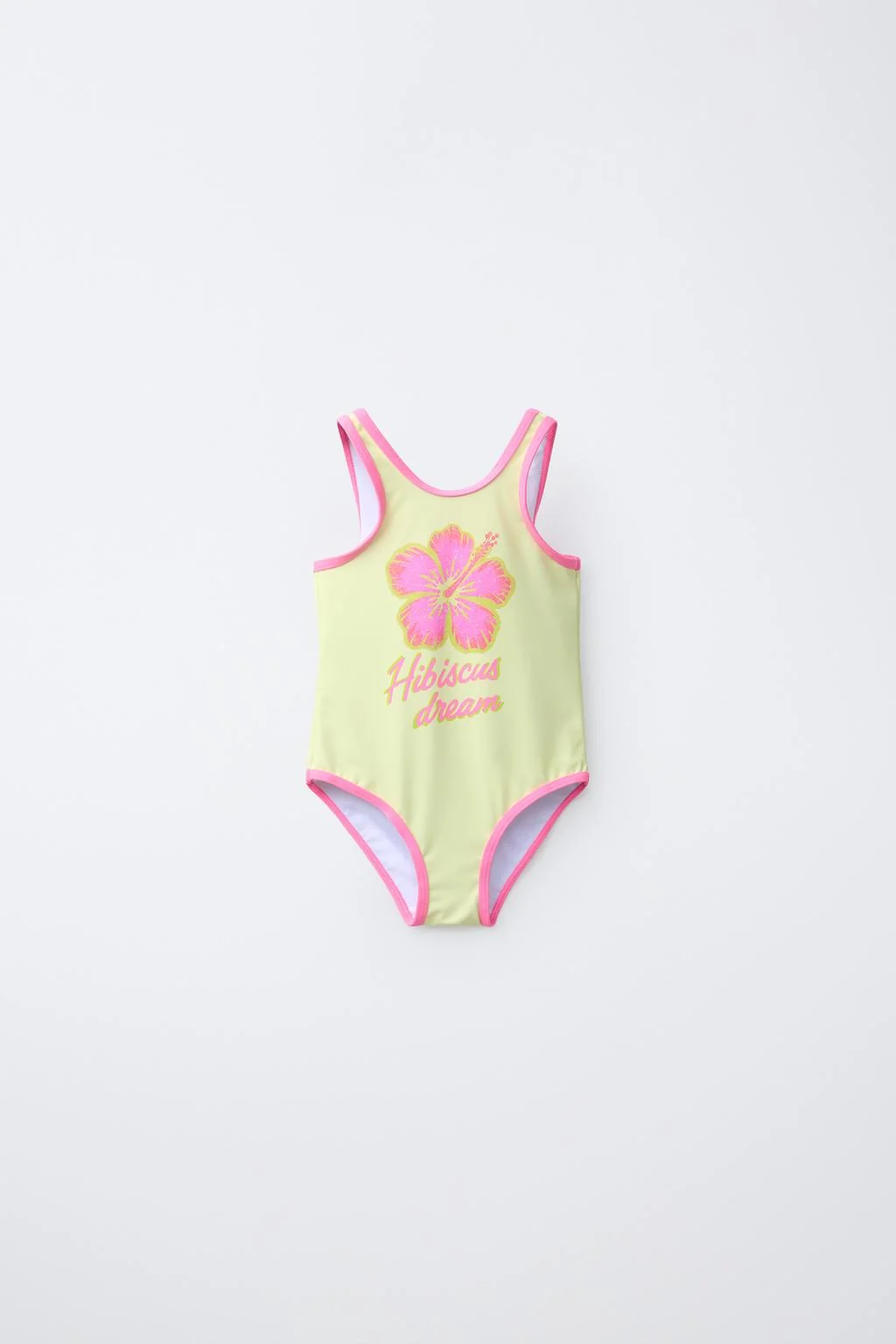 2-6 YEARS / HIBISCUS FLOWER SWIMSUIT