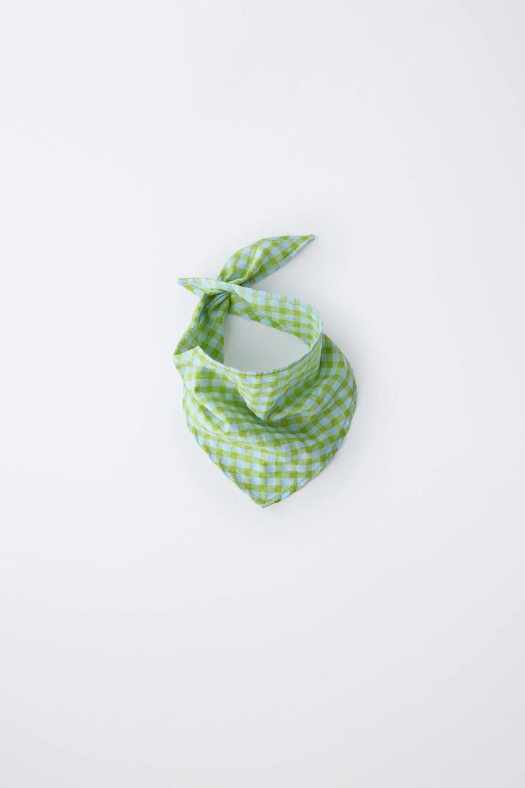 GINGHAM CHECK BANDANA
