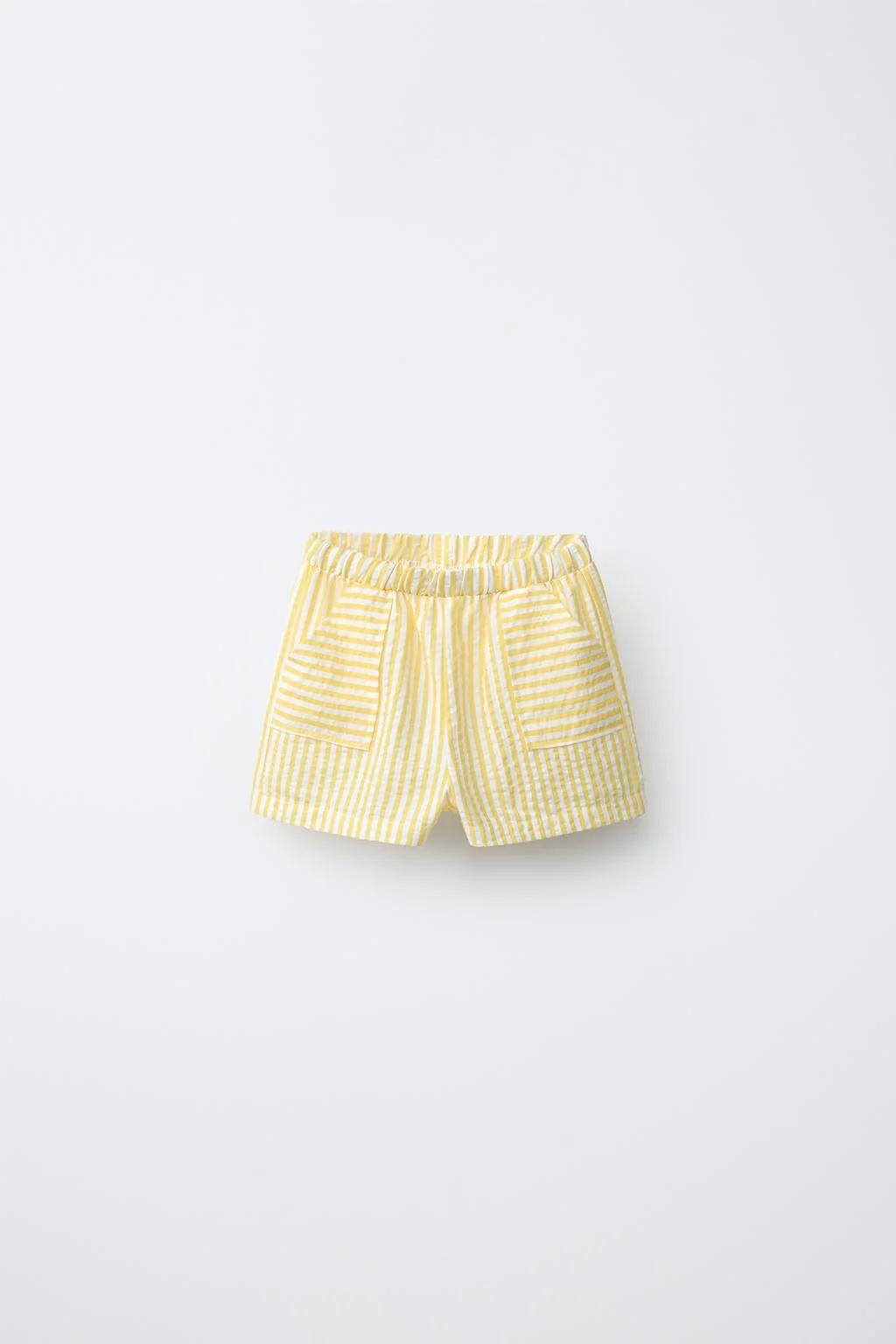 STRIPED BERMUDA SHORTS