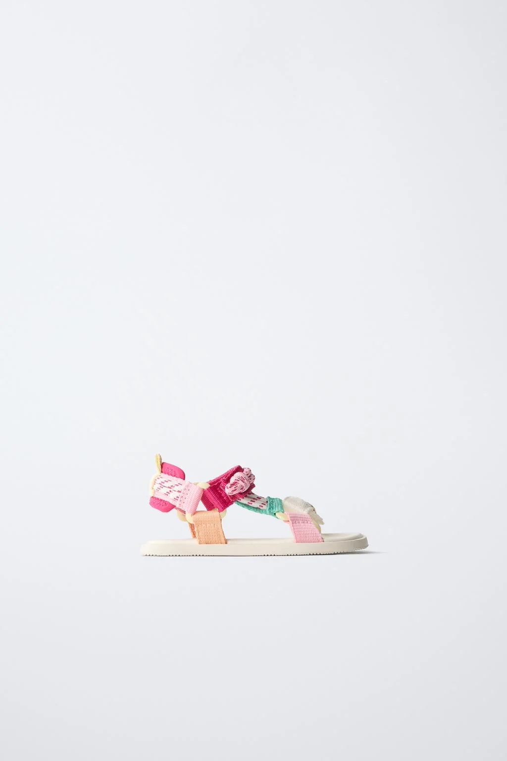 MULTICOLOURED TECHNICAL SANDALS