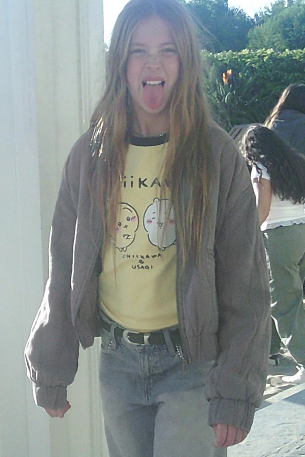 Пуховик свободного кроя