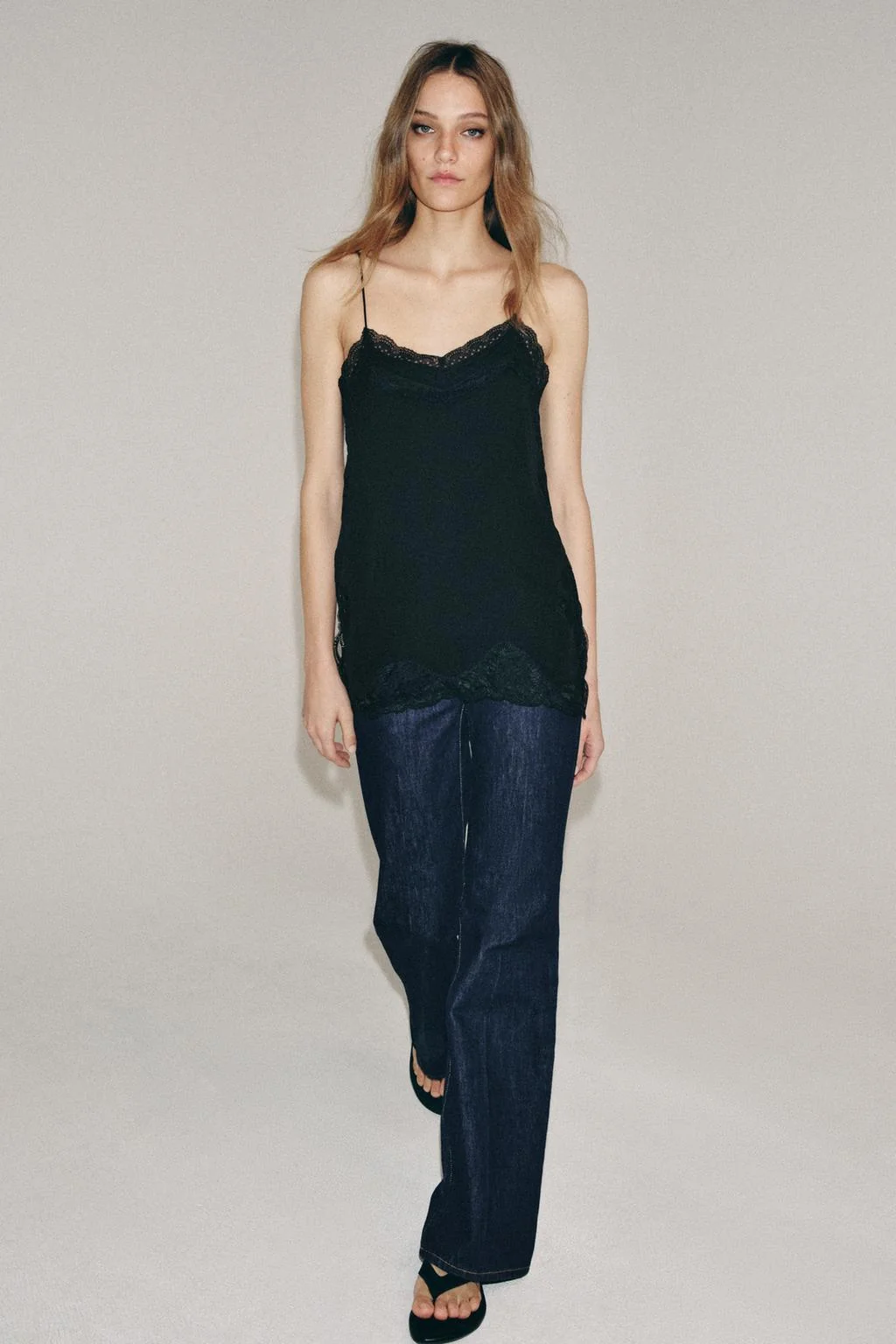 Кружевной топ-камизоль ZW коллекция