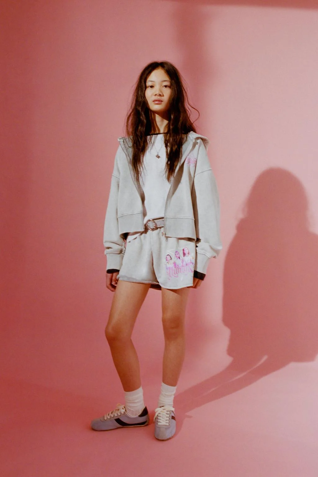 Худи на молнии с эффектом потёртости KPOP DEMON HUNTERS™ NETFLIX © — Персонажи